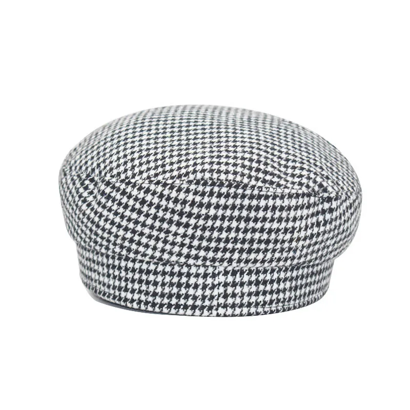 NEW Autumn octagonal Denim Berets for women flat military baseball cap ladies solid caps casual berets hat gorra | Аксессуары для