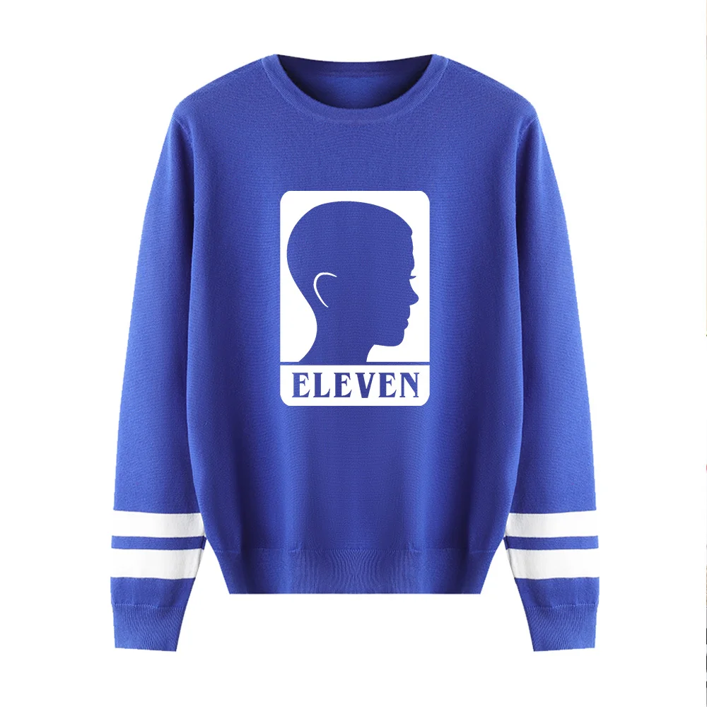 Stranger things cute warm winter clothes women's long sleeve sweaters pullover pink blue gray black dark | Женская одежда