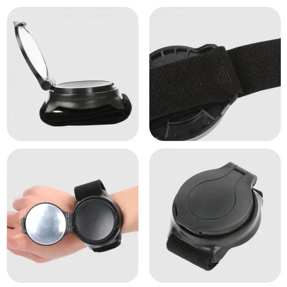 

Adjustable 360 Degrees Rotation Bicycle Wrist Strap Back Mirror for Outdoor Cycling