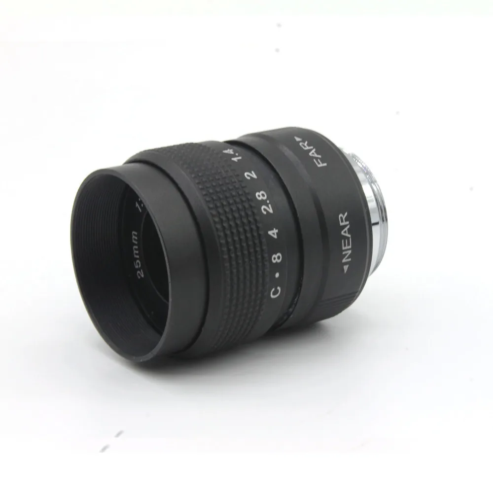 Объектив GloryStar 25 мм F1.4 CC для ТВ кинообъектива + C-крепление Fuji Fujifilm X-Pro1 бесплатная