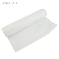 lychee life embroidery wash away cold water soluble film water solute embroidery backing making diy craft accessories