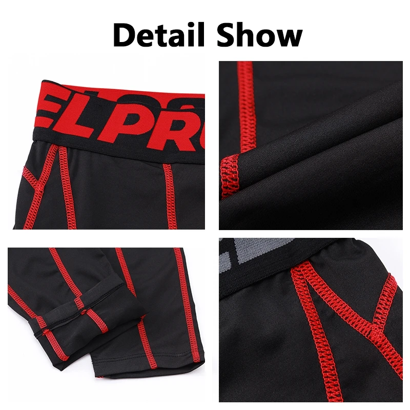 Мужские компрессионные облегающие штаны базовые шорты для бега крутые сухие