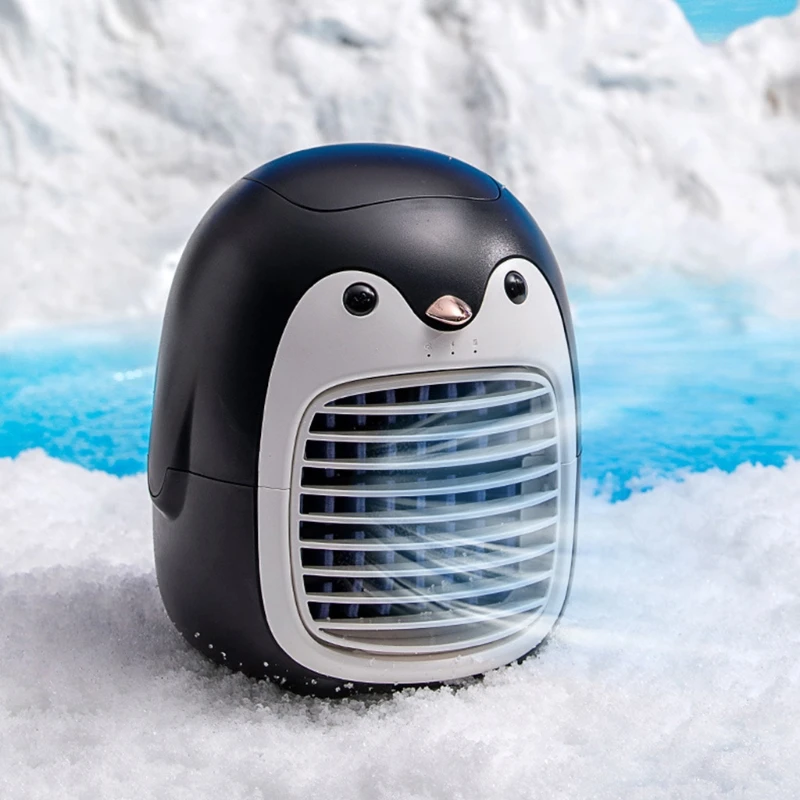 

Cold Spray Fan Hand-held Anion Fan USB Charging Air Conditioner Small Fan