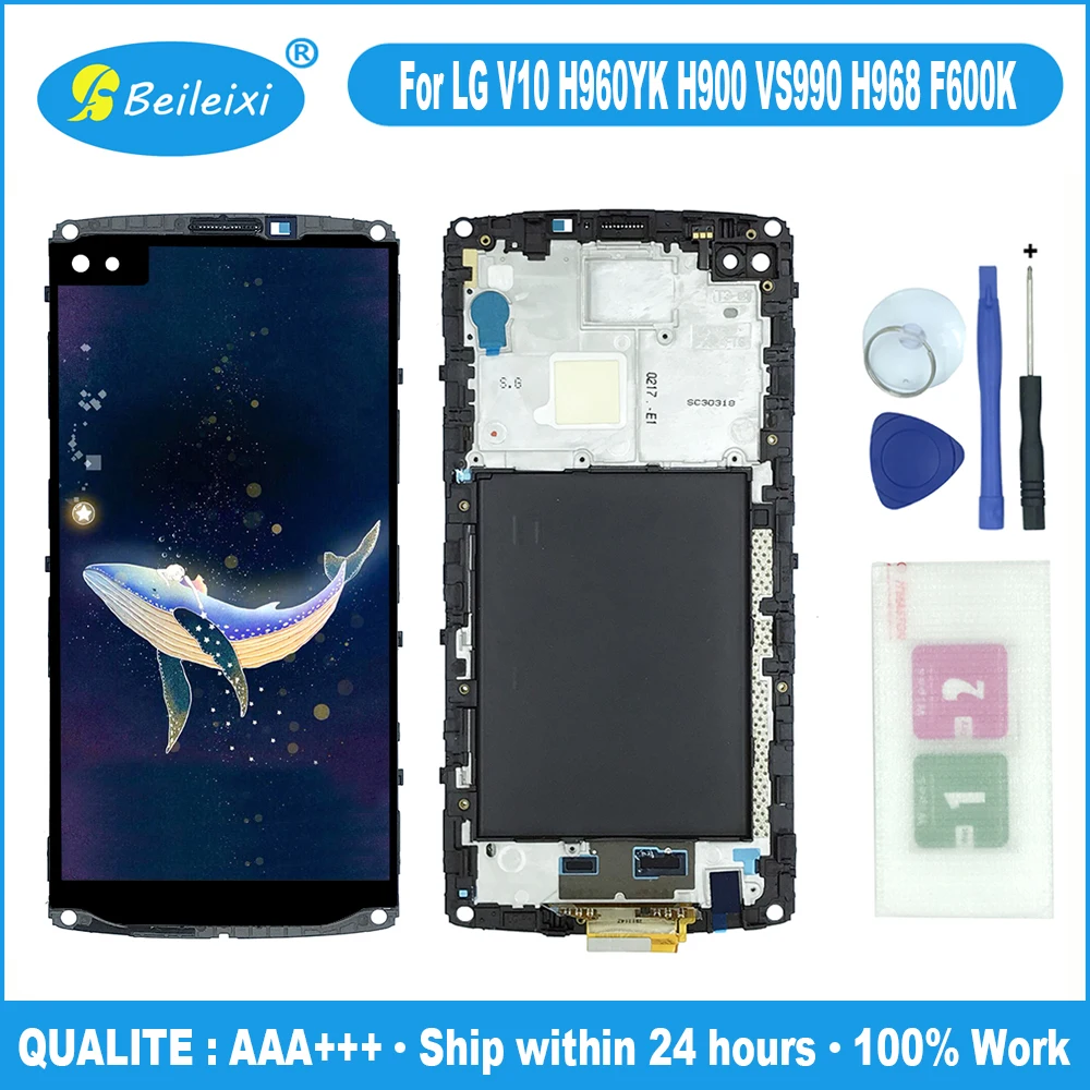 Для LG V10 H960YK H900 VS990 H968 H961S H901 F600S F600L RS987 H960AR ЖК дисплей кодирующий преобразователь