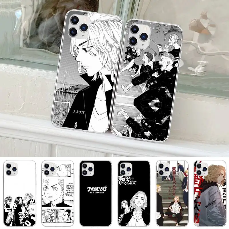 

Tokyo Revengers Transparent Cell Phone Cover For Samsung Galaxy S20 S10e S7 S8 S9 S10 Plus A51 A71 Clear Case