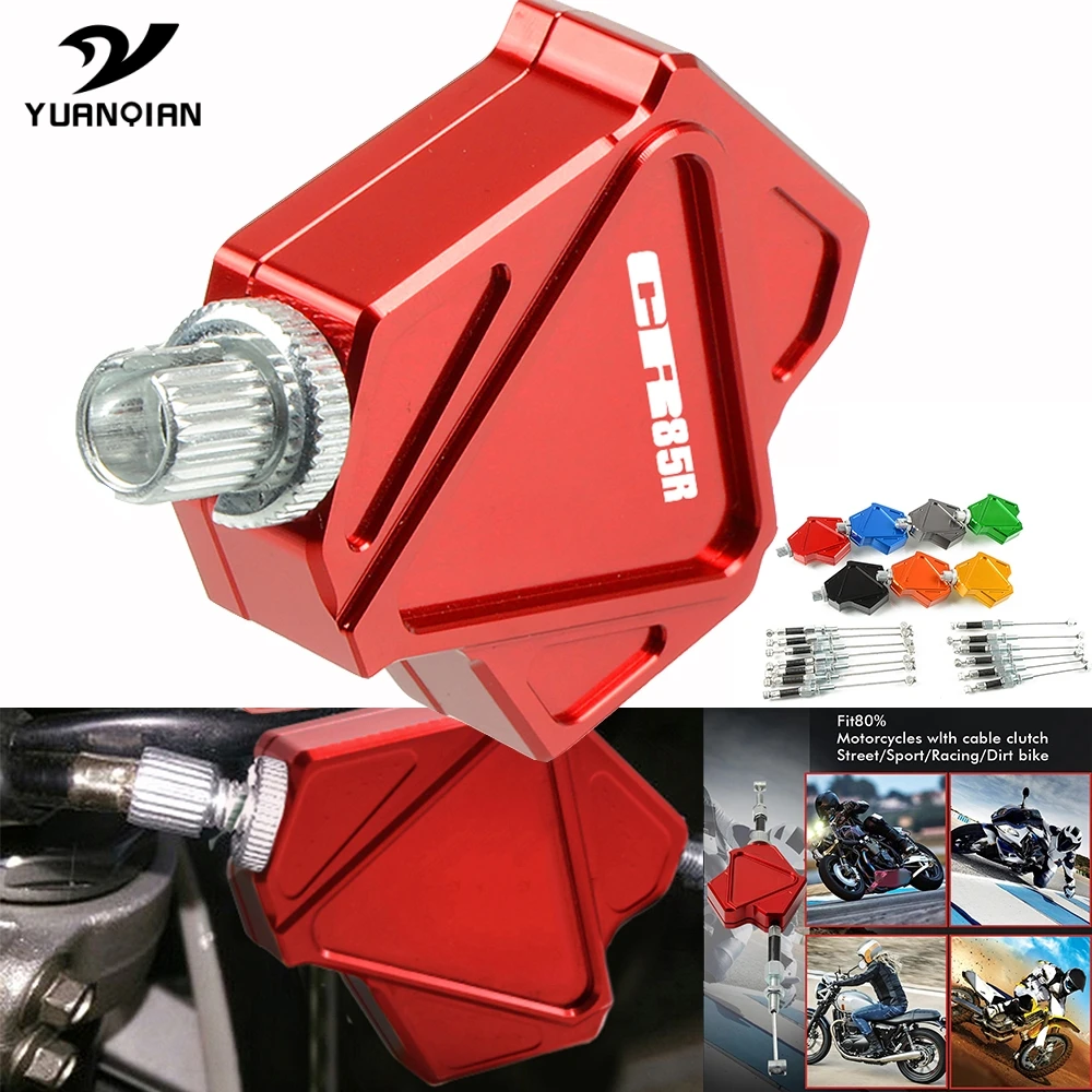

For Honda CR85R CR 85R CR85 R 2003-2007 2006 2005 Motorcycle Accessories CNC Aluminum Stunt Clutch Lever Easy Pull Cable System