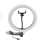 Кольцевой светильник YTOM 101213 дюйма, кольцевой светодиодный светильник, USB светильник для фотографии, лампа для камеры, смартфона, студийное потоковое видео