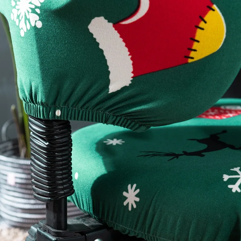 1 шт. вращающийся офисный чехол на компьютерное кресло спандекс чехлы для стульев