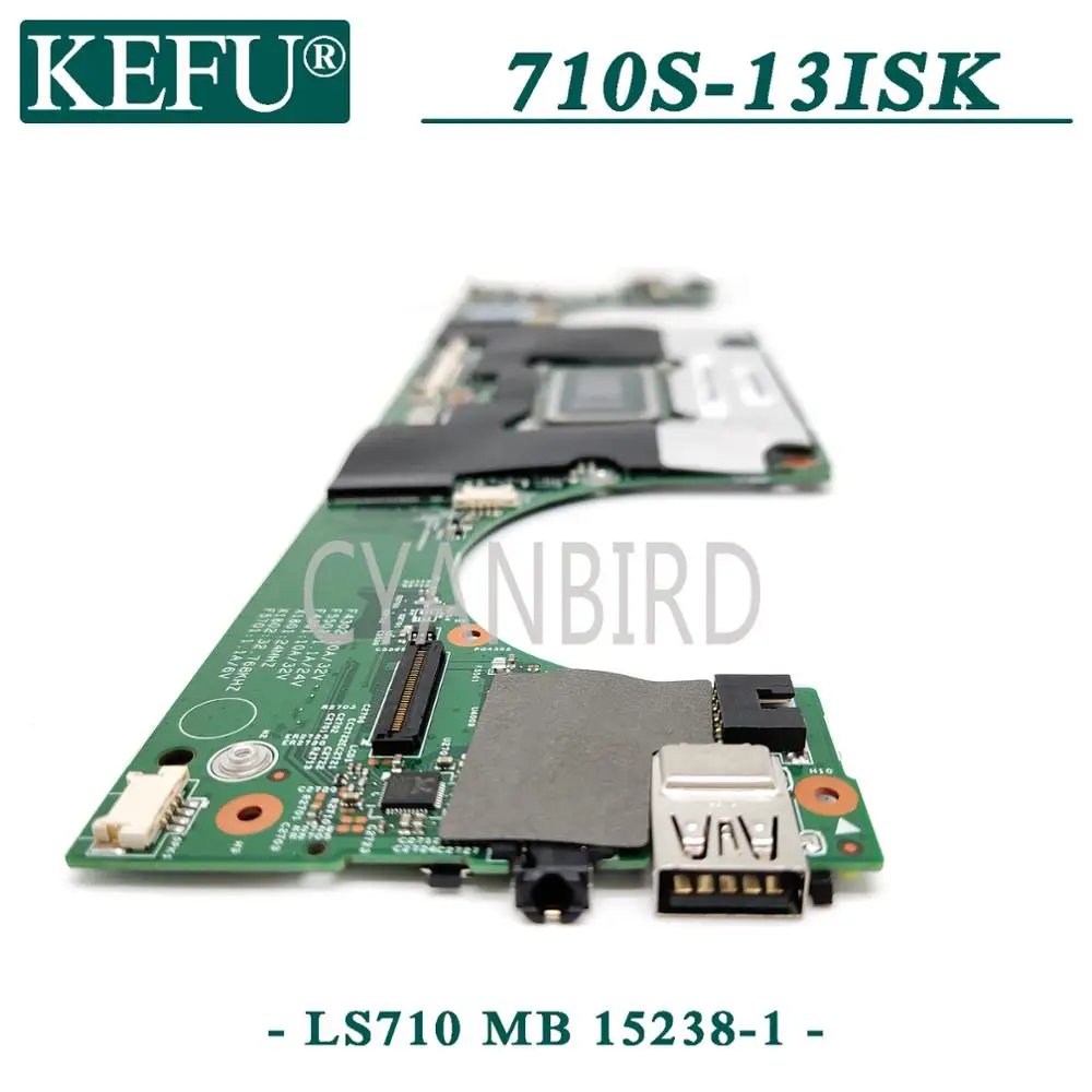 

KEFU 15238-1 original mainboard for Lenovo Ideapad AIR13 710S-13ISK with 4GB-RAM I3-6100U/6006U Laptop motherboard