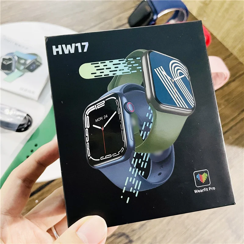 

Умные часы Serise 7 HW17 голосовой помощник мониторинг глюкозы в крови Alipay офлайн платеж Смарт-часы спортивные pk W66 IWO 13 HW22