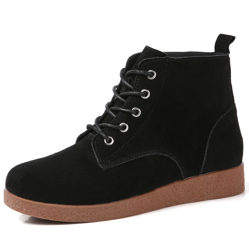 Новинка 2019 года модные повседневные женские ботильоны теплые удобные зимние