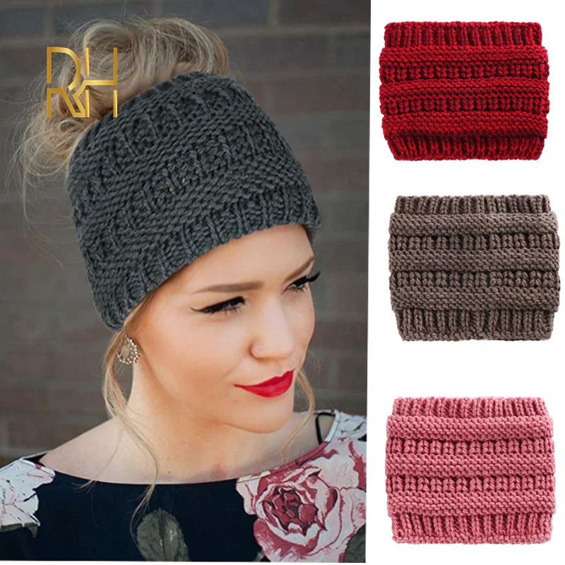 Мусульманская зимняя шапка теплая шерстяная с перекрестным плетением