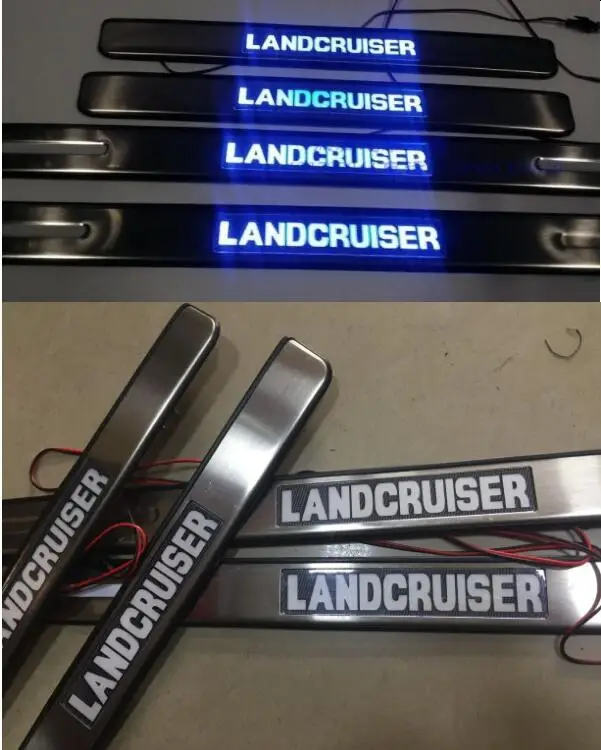Добро пожаловать педаль применение только для Toyota Land Cruiser 4500 4700 LC100 Добро пожаловать педаль светодиодный порог с огнями