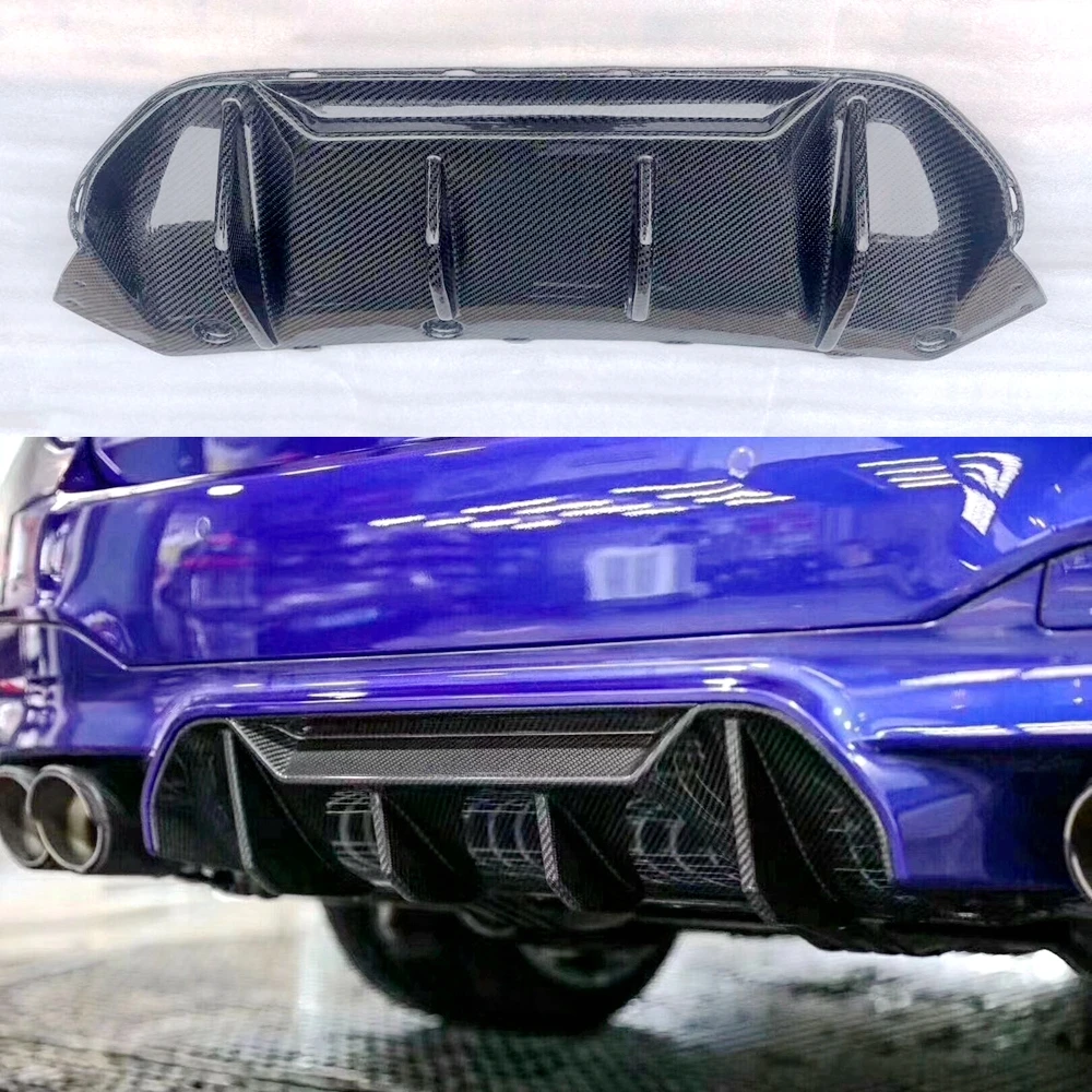 1 шт. диффузор для заднего бампера из углеродного волокна BMW F90 M5 оригинальный M
