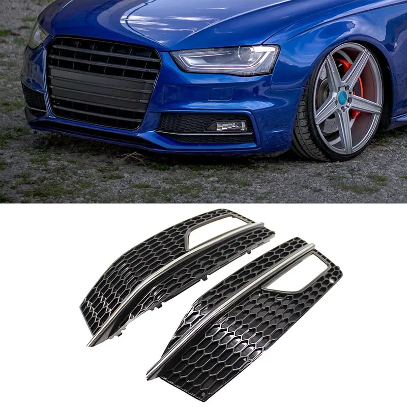 Левый и правый передний бампер для AUDI A4 S-Line S4 B8 5 8K 2013-2015 нижняя противотуманная