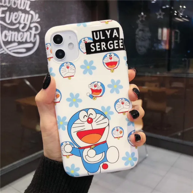 Мягкий чехол IMD с мультяшным рисунком для телефона iPhone 11 Pro Max 7 8 Plus 6 6S XS X XR задняя