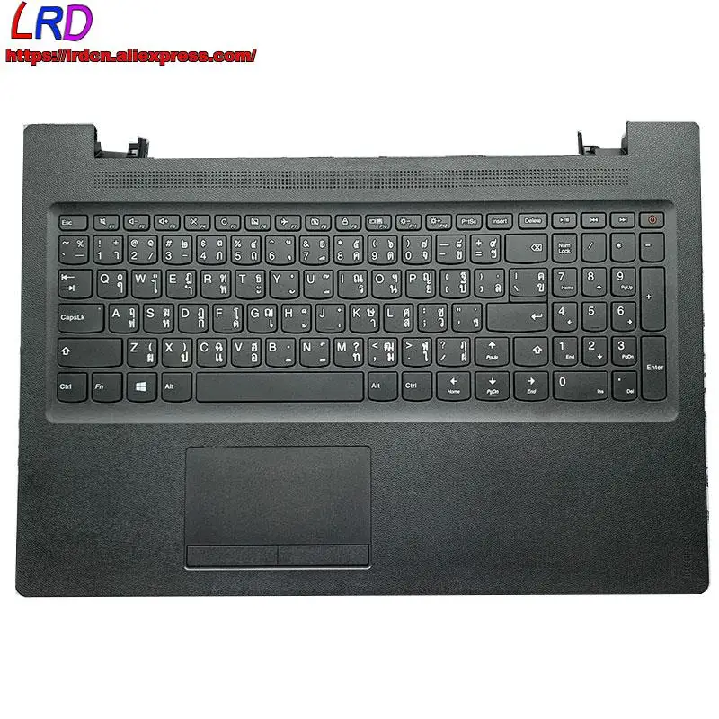 

New Shell C Cover Palmrest Upper Case With Thai Keyboard Touchpad for Lenovo Ideapad 110-15ACL IBR AST Laptop 5CB0M72601