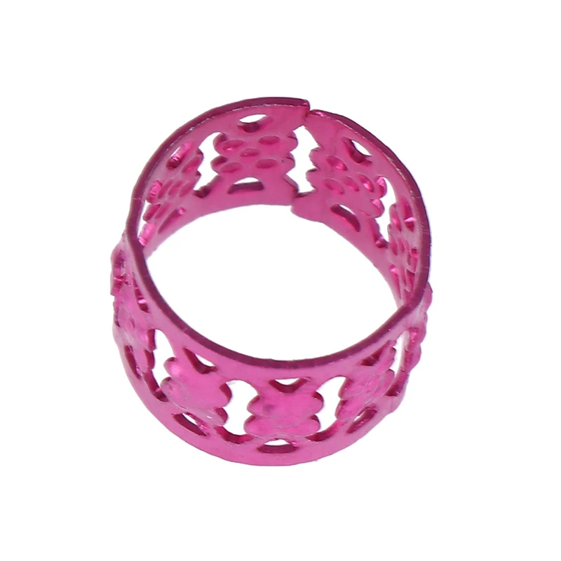 200 шт./компл. регулируемые бусины для волос сделай сам плетеные кольца дредов