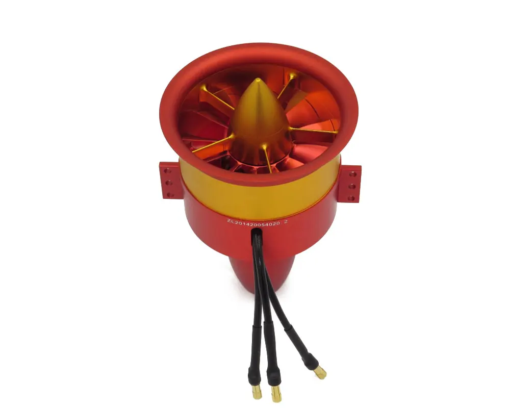JP 90 EDF плоский металлический канальный вентилятор CW CCW 4250 KV1750 мотор (6S) KV1080(12S)