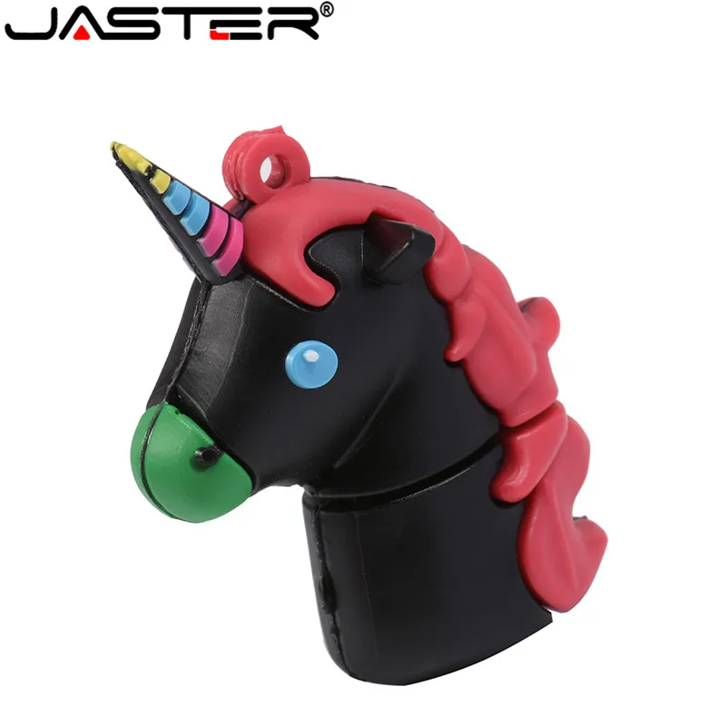 USB флеш-накопитель JASTER с изображением единорога лошади мультипликационного