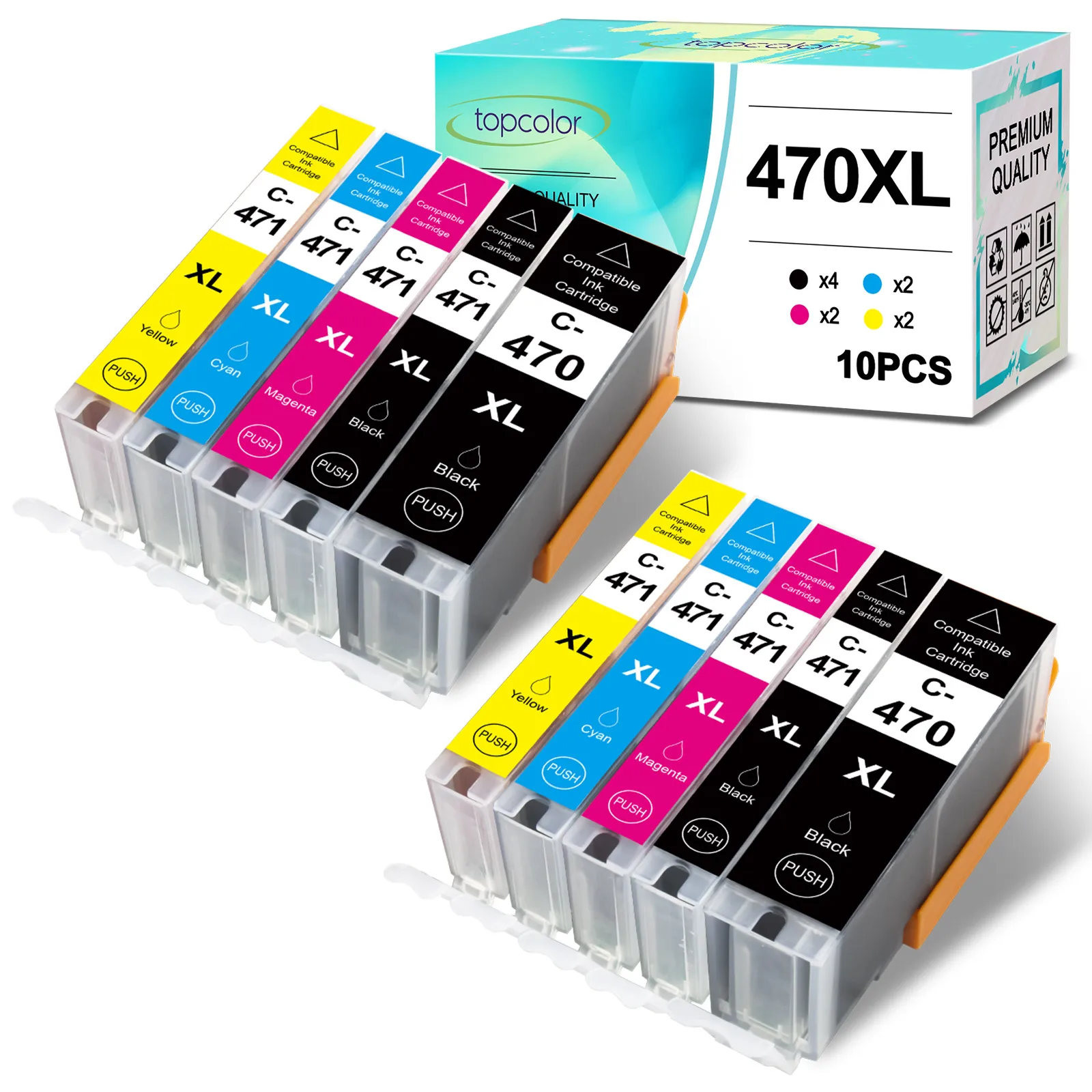 Картридж для принтера Canon Pixma MG5740 MG6840 MG7740 TS5040 TS6040 TS8040|Чернильные картриджи| |