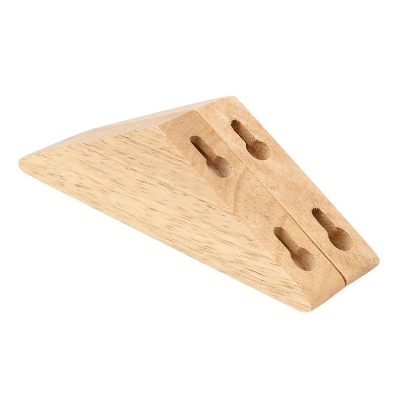 

8Pcs Natural Wood Clothes Hanger Wall Mounted Coat Hook Decorative Key Holder Hat Scarf Handbag Storage Hanger Bathroom Rack