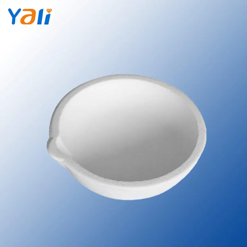 Заводская цена 10 кг 1800 ℃ высокотемпературный керамический плавильный тигель