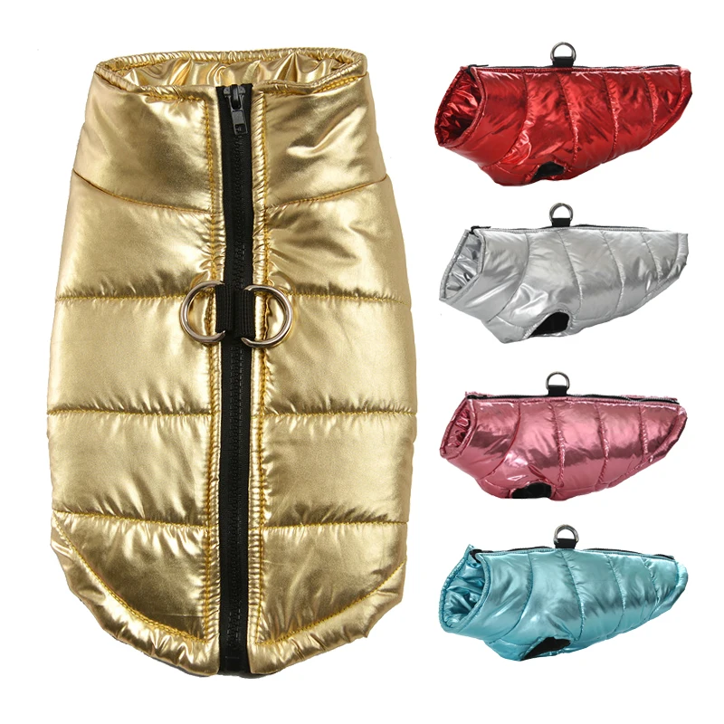 

Dog Jacket Small Dog Clothes Pet Supplies Dog Clothes Autumn and Winter Dogs Cotton Undershirt Warm Dog Jacket Pet Accessories