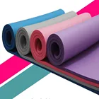 Коврик для йоги, нескользящий коврик толщиной 15 мм для начинающих, экологичный, гимнастический, для фитнеса