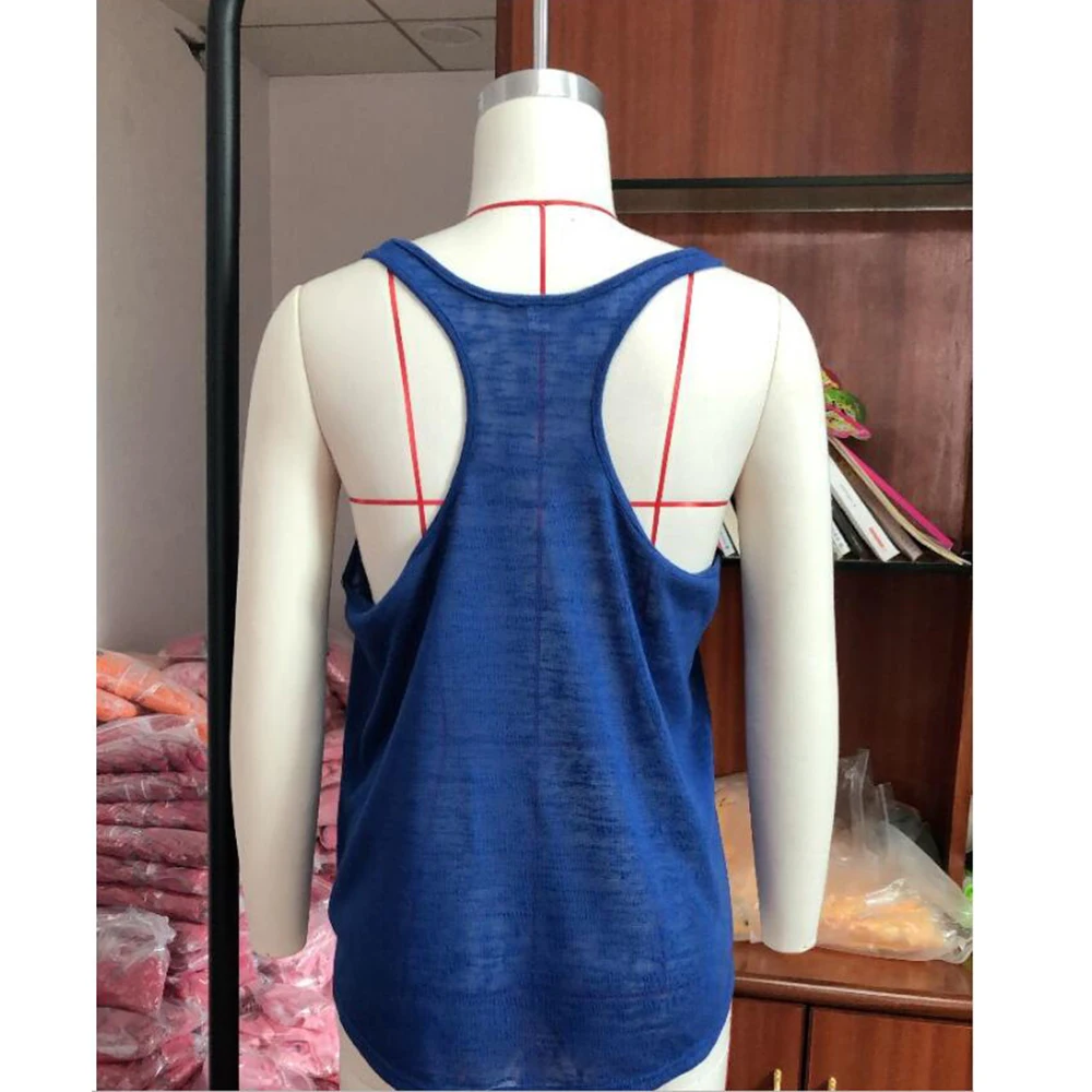 Майка женская с логотипом коробки повседневная одежда для фитнеса и тренировок