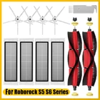 Сменный моющийся фильтр HEPA, основная щетка, Швабра, аксессуары для Xiaomi Roborock S5 Max S50 S55 S6 S6, чистые детали для пылесоса