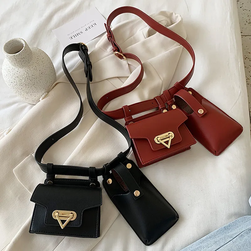 

Women Waist Bag 2020 Fanny Packs Women Belt Bags Solid Women Phone Bags Girls Bum Pouch Crossbody Chest Bag Hip Purse Sac