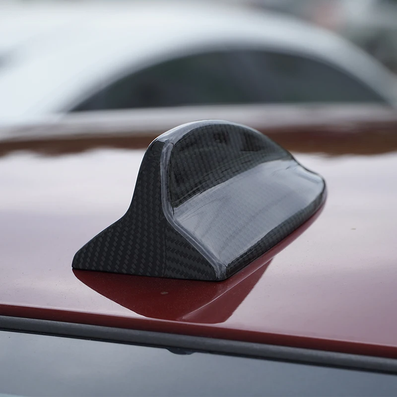 

1Pcs 100%Carbon Fiber Car Styling for BMW 3 5 Series E60 E61 E90 E92 F10 Shark Fin Antenna Cover Car Interior Accessories 3Style