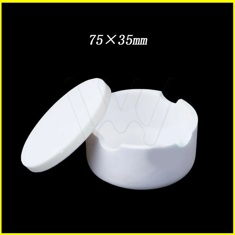 Тигель спеченный с крышкой высокочистый Цирконий коронок для тигеля тигли