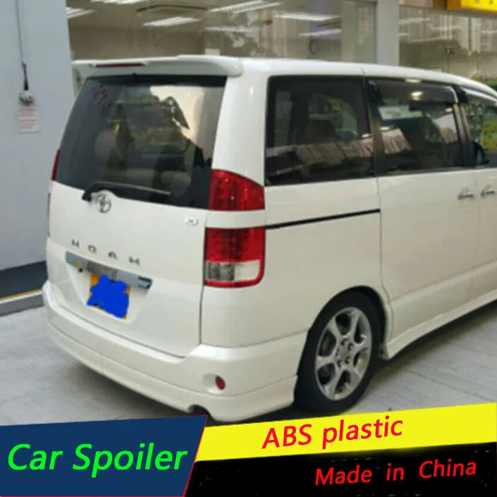 Для Toyota NOAH VOXY спойлер 2001/2002/2003/2004/2005/2006 высокое качество абс материал заднее крыло
