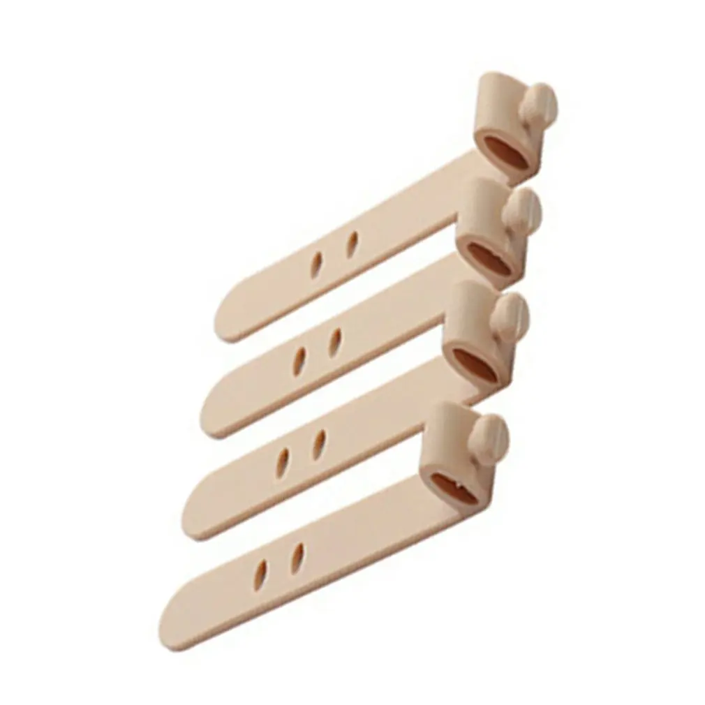 8 шт. сплошной цвет устройство для сматывания кабеля органайзер настольный набор