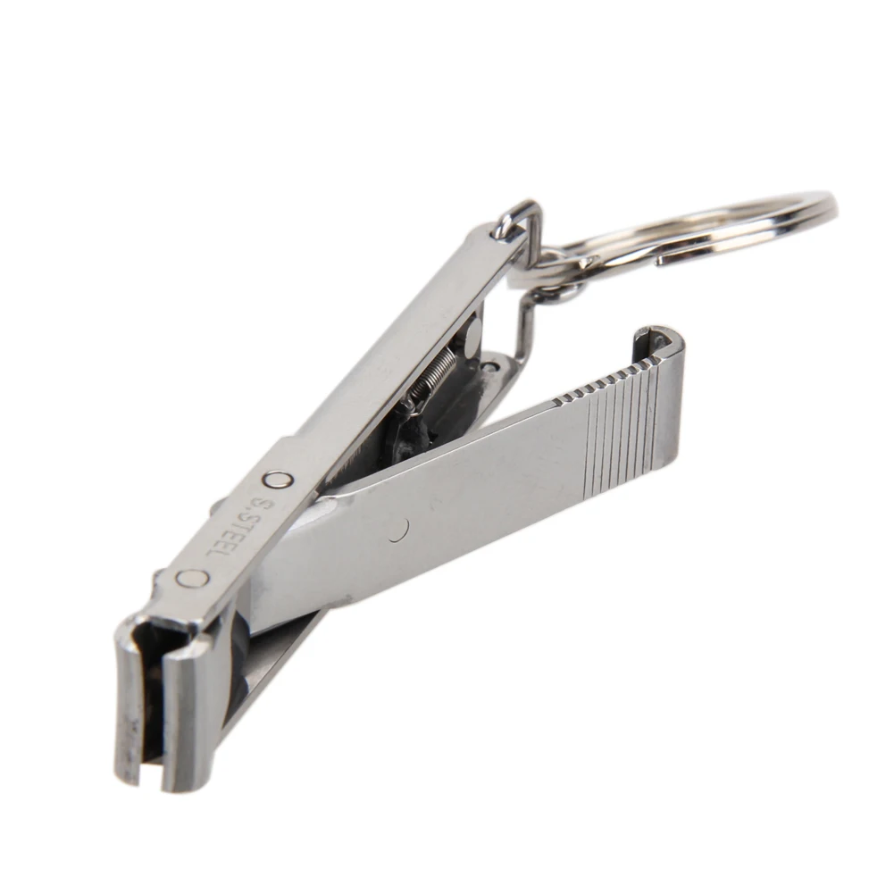 EDC Ultra-thin Clippers Cutter Stainless Keychain Portable Foldable Hand Toe Nail Outddor Camping Hiking Travel Tools | Спорт и