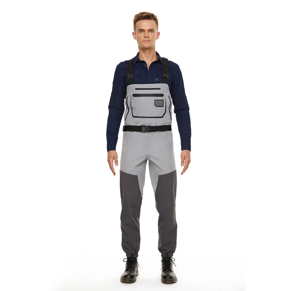 

Рыбалка забродный костюм WM25 для утиной охоты брюки 3 слоя дышащий Куликов с Неопреном чулок футов