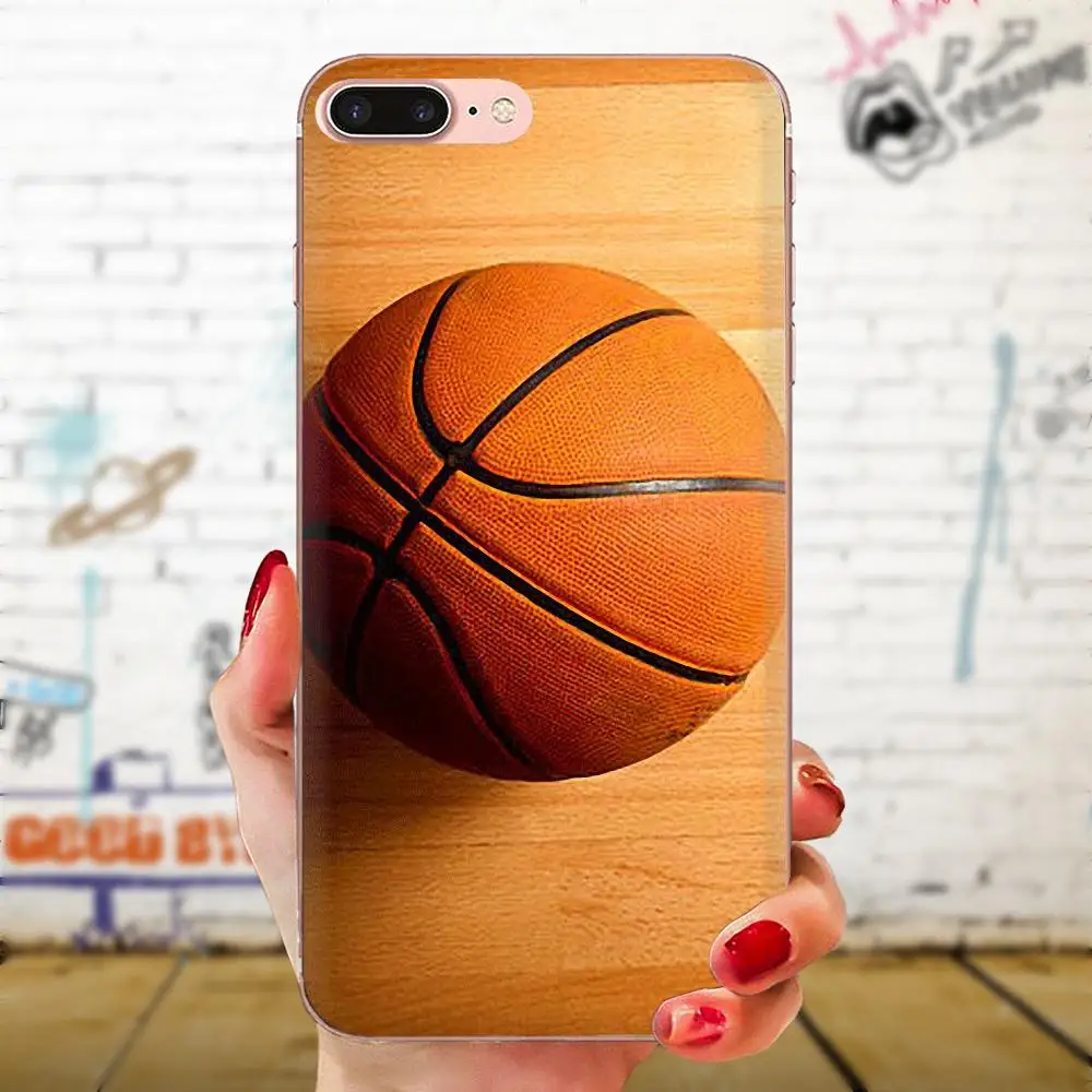 Phone Case Silicone For Sony Xperia Z Z1 Z2 Z3 Z4 Z5 compact Mini M2 M4 M5 T3 E3 E5 XA XA1 XZ Premium Basketball | Мобильные