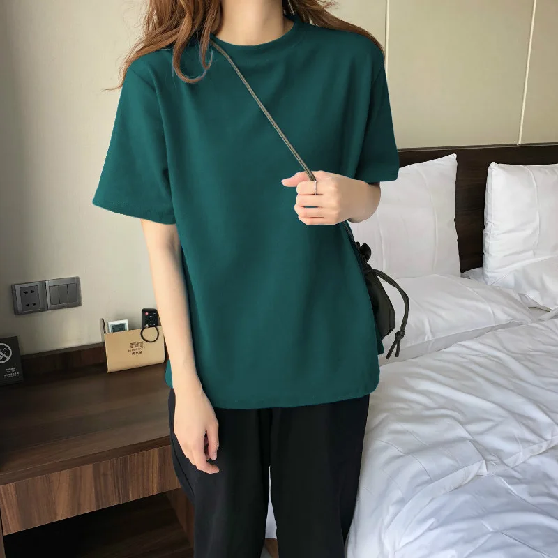 

Women T Shirt Letter Print Friends Gray T-shirt Casual Short Sleeve Tops Tee one