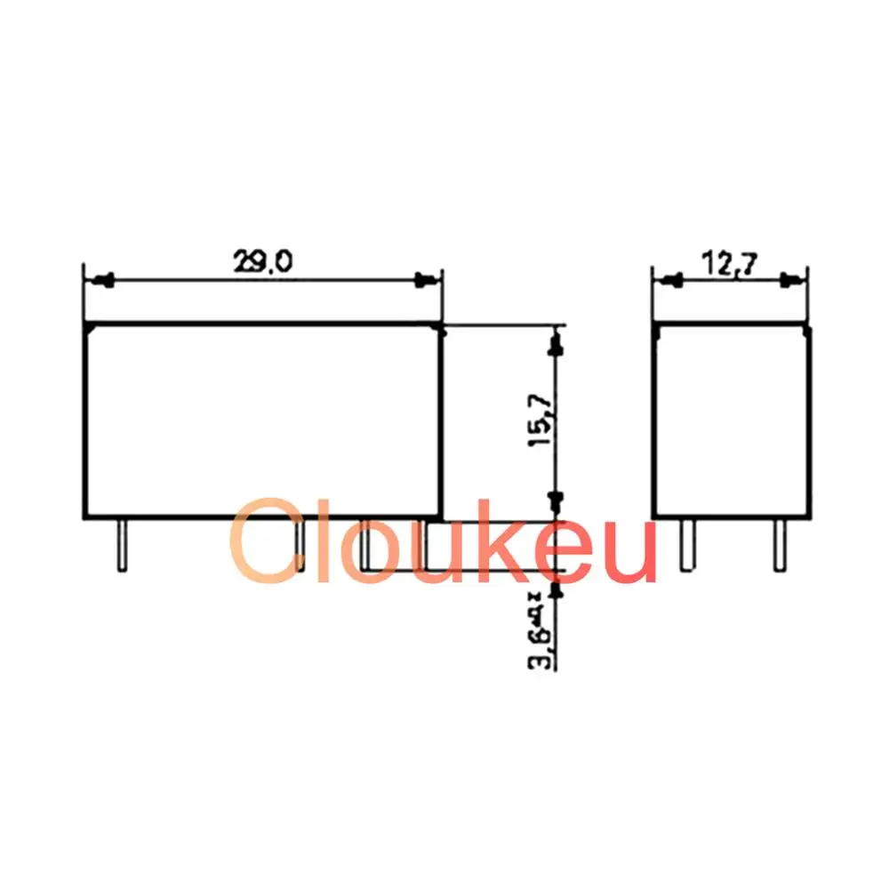 

Relay RT424F24 24V 8A 8pin