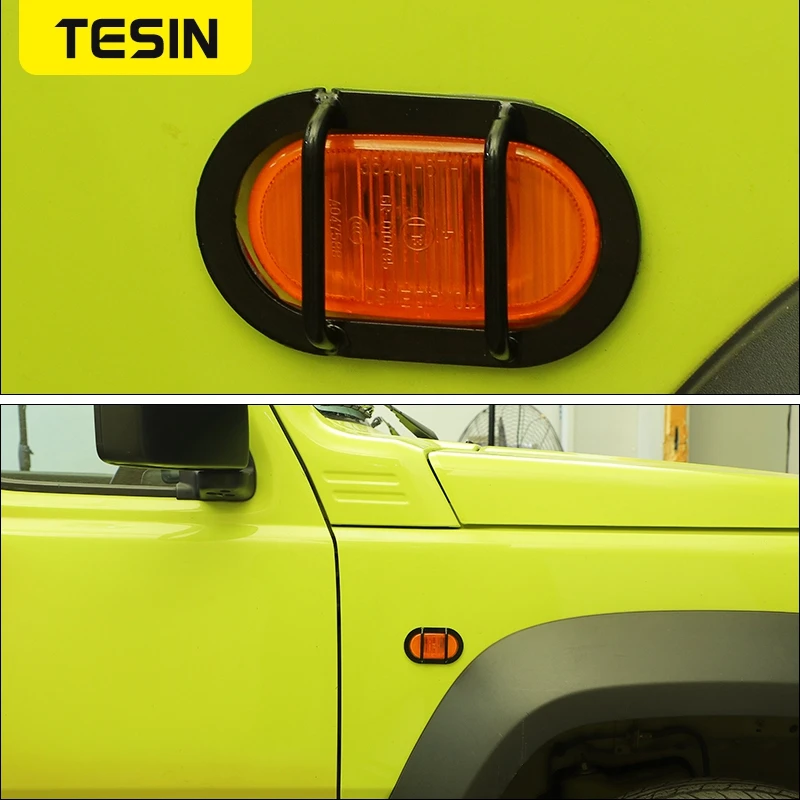 TESIN боковое крыло автомобиля поворотный сигнал декоративная крышка защита лампы
