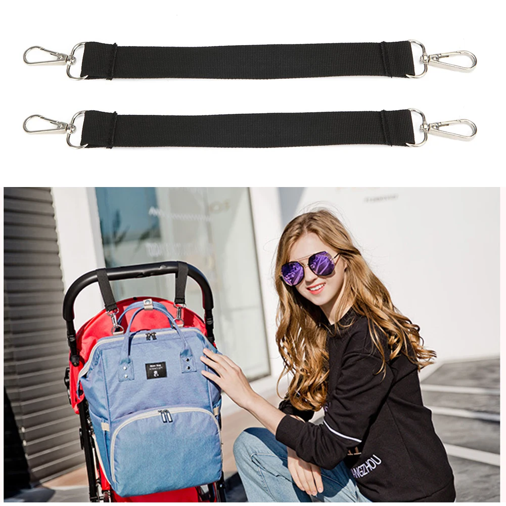 

2Pcs/Set Stroller Hooks Wheelchair Stroller Pram Carriage Bag Hanger Hook Baby Strollers Shopping Bag Clip for Bags