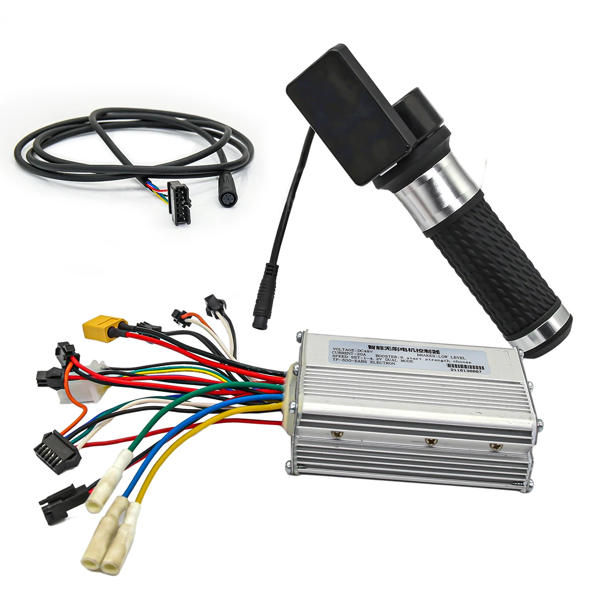 

TF-500 LCD Acceleration Instrument and DC 48V 20A Intelligent Brushless Controller for Electric Scooter E-Bike Universal
