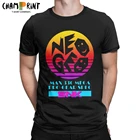 Мужские футболки Neo Geo SNK, потрясающая футболка с коротким рукавом и круглым вырезом, футболка из 100% хлопка, идея подарка, топы