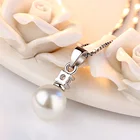 Женские жемчужные подвески и ожерелья из серебра 925 пробы