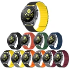 Силиконовый ремешок для часов Huawei Watch GT GT2, магнитный браслет для Samsung Galaxy Active 2, подходит для аксессуаров, 20 мм 22 мм