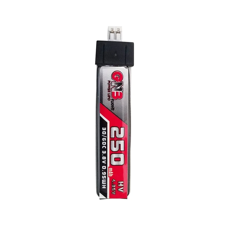 2/4/6/8 шт. GAONENG 250 мАч 1S 3 8 в 30C/60C 4 35 HV Lipo аккумулятор для QX65 Blade Nano QX CPX MSR Индуктивный FPV