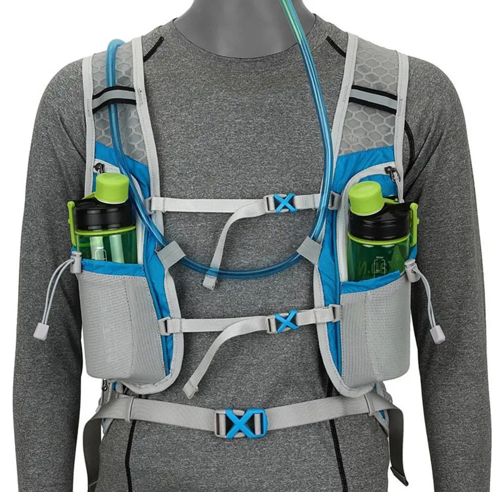 

12L Waterproof Bicycle Backpack MTB Mountain Bike Water Bag Men's Women Nylon Cycling Hiking Camping Running Hydration Backpack
