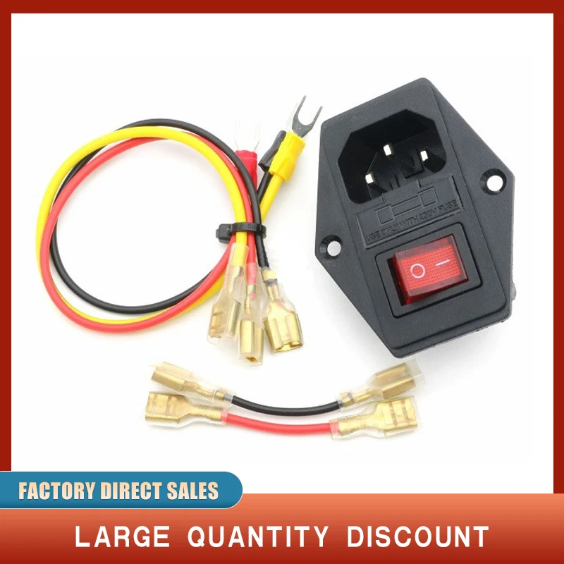 3D Printer Parts Prusa i3 250V 3 In 1 Fuse Power Switch Outlet Adapter AC Wholesale | Компьютеры и офис